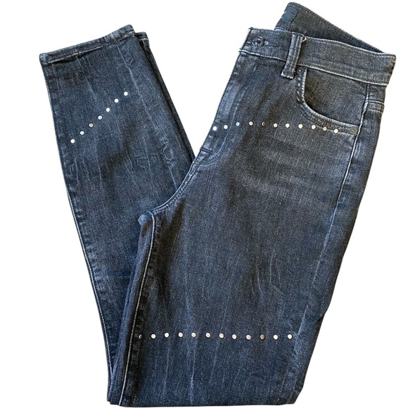 7 For All Mankind Ankle Skinny Jeans Size 26 - Picture 3 of 14